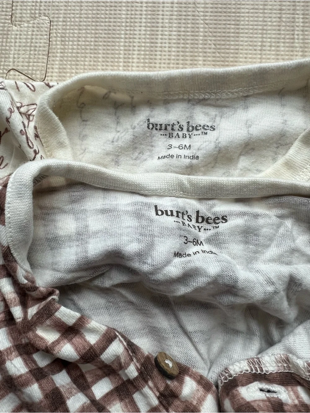 Baby boy organic cotton fall clothing bundle size 3-6 months set of 5 outfits